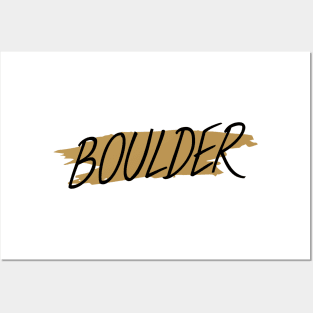 Boulder Posters and Art